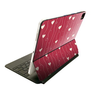 Magic Keyboard 12.9�C���` iPad Pro�i��4����A��5����A��6����j�Ή� apple �A�b�v�� �A�C�p�b�h�@�S�ʃX�L���V�[�� �t�� �O�ʁ@�w�� �ی�V�[�� �l�C 000184 �n�[�g�@�X�g���C�v�@��