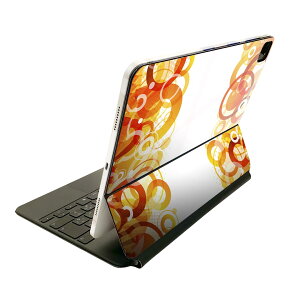 Magic Keyboard 12.9�C���` iPad Pro�i��4����A��5����A��6����j�Ή� apple �A�b�v�� �A�C�p�b�h�@�S�ʃX�L���V�[�� �t�� �O�ʁ@�w�� �ی�V�[�� �l�C 000239 �I�����W�@�܂�@�͗l