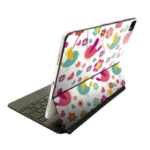 Magic Keyboard 12.9�C���` iPad Pro�i��4����A��5����A��6����j�Ή� apple �A�b�v�� �A�C�p�b�h�@�S�ʃX�L���V�[�� �t�� �O�ʁ@�w�� �ی�V�[�� �l�C 000295 ���@�n�[�g�@�ԁ@�J���t��