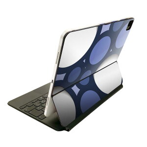 Magic Keyboard 12.9インチ iPad Pro(第4世代、第5世代、第6世代)対応 apple アップル アイパッド 全面スキンシール フル 前面 背面 保護シール 人気 ドット 水玉 バブル 000479