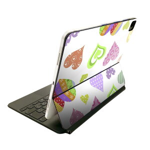 Magic Keyboard 12.9�C���` iPad Pro�i��4����A��5����A��6����j�Ή� apple �A�b�v�� �A�C�p�b�h�@�S�ʃX�L���V�[�� �t�� �O�ʁ@�w�� �ی�V�[�� �l�C 000541 �n�[�g�@�J���t��