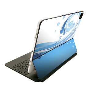 Magic Keyboard 用 スキンシール 11インチ iPad Pro用 第1-4世代 iPad Air 第4-5世代 対応 全面スキンシール フル 前面 背面 保護シール 人気 000821 波 海