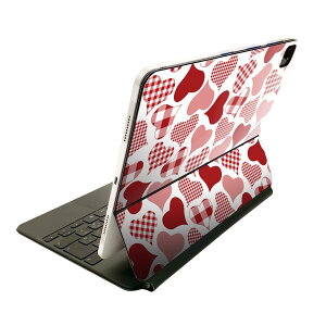 Magic Keyboard 12.9�C���` iPad Pro�i��4����A��5����A��6����j�Ή� apple �A�b�v�� �A�C�p�b�h �S�ʃX�L���V�[�� �t�� �O�� �w�� �ی�V�[�� �l�C �n�[�g�@�`�F�b�N 000831