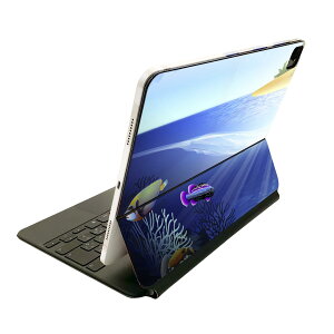 Magic Keyboard 12.9�C���` iPad Pro�i��4����A��5����A��6����j�Ή� apple �A�b�v�� �A�C�p�b�h�@�S�ʃX�L���V�[�� �t�� �O�ʁ@�w�� �ی�V�[�� �l�C 001376 �C�@���@�[�C