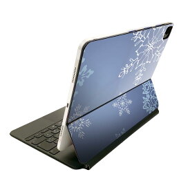 Magic Keyboard 用 スキンシール 11インチ iPad Pro用 第1-4世代 iPad Air 第4-5世代 対応 全面スキンシール フル 前面 背面 保護シール 人気 001480 雪　冬