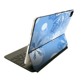 Magic Keyboard 用 スキンシール 11インチ iPad Pro用 第1-4世代 iPad Air 第4-5世代 対応 全面スキンシール フル 前面 背面 保護シール 人気 001507 雪　冬