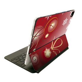 Magic Keyboard 用 スキンシール 11インチ iPad Pro用 第1-4世代 iPad Air 第4-5世代 対応 全面スキンシール フル 前面 背面 保護シール 人気 001521 雪　冬
