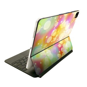 Magic Keyboard 12.9インチ iPad Pro(第4世代、第5世代、第6世代)対応 apple アップル アイパッド 全面スキンシール フル 前面 背面 保護シール 人気 002348 カラフル 色彩
