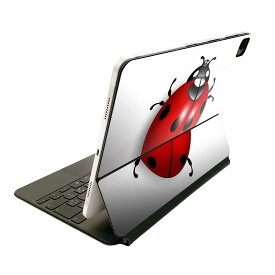 Magic Keyboard 12.9インチ iPad Pro（第4世代、第5世代、第6世代）対応 apple アップル アイパッド　全面スキンシール フル 前面　背面 保護シール 人気 002357 てんとう虫　イラスト