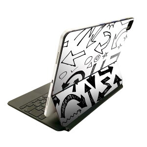Magic Keyboard 12.9�C���` iPad Pro�i��4����A��5����A��6����j�Ή� apple �A�b�v�� �A�C�p�b�h�@�S�ʃX�L���V�[�� �t�� �O�ʁ@�w�� �ی�V�[�� �l�C 002845 �C���X�g�@���@��