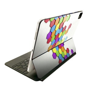 Magic Keyboard 12.9�C���` iPad Pro�i��4����A��5����A��6����j�Ή� apple �A�b�v�� �A�C�p�b�h�@�S�ʃX�L���V�[�� �t�� �O�ʁ@�w�� �ی�V�[�� �l�C 002956 �J���t���@�V���v��