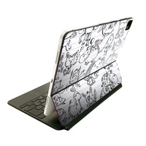 Magic Keyboard 12.9�C���` iPad Pro�i��4����A��5����A��6����j�Ή� apple �A�b�v�� �A�C�p�b�h �S�ʃX�L���V�[�� �t�� �O�� �w�� �ی�V�[�� �l�C �����@�L�����N�^�[�@�C���X�g 003171