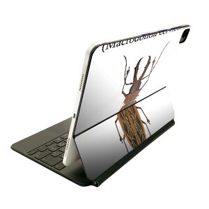 Magic Keyboard p XLV[ 11C` iPad Prop 1-4 iPad Air 4-5 Ή SʃXLV[ t O w یV[ lC 020004  long horned beetle J~LV