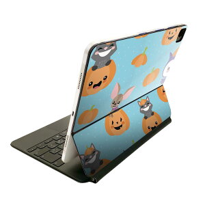 Magic Keyboard p XLV[ 11C` iPad Prop 1-4 iPad Air 4-5 Ή SʃXLV[ t O w یV[ lC 020100 nEB Halloween