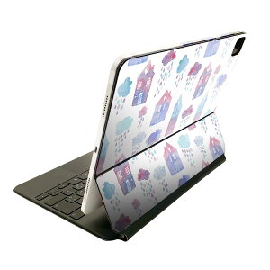 Magic Keyboard 12.9�C���` iPad Pro�i��4����A��5����A��6����j�Ή� apple �A�b�v�� �A�C�p�b�h�@�S�ʃX�L���V�[�� �t�� �O�ʁ@�w�� �ی�V�[�� �l�C 020820 �}�X�N�f�U�C�� �~�J rainy season