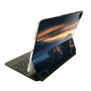 Magic Keyboard 用 スキンシール 11インチ iPad Pro用 第1-4世代 iPad Air 第4-5世代 対応 全面スキンシール フル 前面 背面 保護シール 人気 022844 写真 飛行機 空