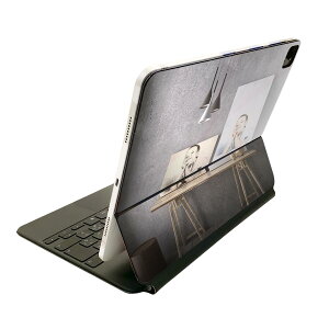 Magic Keyboard 12.9�C���` iPad Pro�i��4����A��5����A��6����j�Ή� apple �A�b�v�� �A�C�p�b�h�@�S�ʃX�L���V�[�� �t�� �O�ʁ@�w�� �ی�V�[�� �l�C 022916 �ʐ^�@�C���e���A