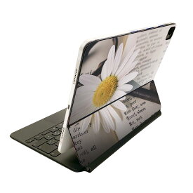 Magic Keyboard 用 スキンシール 11インチ iPad Pro用 第1-4世代 iPad Air 第4-5世代 対応 全面スキンシール フル 前面 背面 保護シール 人気 023479 花　フラワー