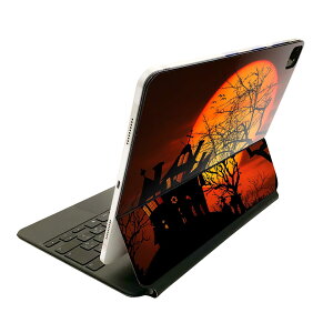 Magic Keyboard 12.9�C���` iPad Pro�i��4����A��5����A��6����j�Ή� apple �A�b�v�� �A�C�p�b�h�@�S�ʃX�L���V�[�� �t�� �O�ʁ@�w�� �ی�V�[�� �l�C 025910 ���@�n���E�B���@Halloween