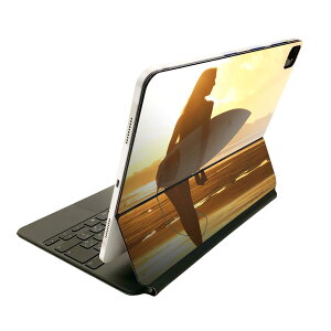 Magic Keyboard 12.9�C���` iPad Pro�i��4����A��5����A��6����j�Ή� apple �A�b�v�� �A�C�p�b�h�@�S�ʃX�L���V�[�� �t�� �O�ʁ@�w�� �ی�V�[�� �l�C 025954 �T�[�t�B���@�T�[�t�@�����@�r�[�`�@�C