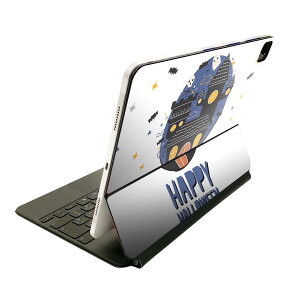 Magic Keyboard p XLV[ 11C` iPad Prop 1-4 iPad Air 4-5 Ή SʃXLV[ t O w یV[ lC 026125 nEB ~ 킢@Halloween