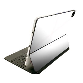 Magic Keyboard 用 スキンシール 11インチ iPad Pro用 第1-4世代 iPad Air 第4-5世代 対応 全面スキンシール フル 前面 背面 保護シール 人気 004273 白　シンプル　無地