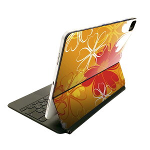 Magic Keyboard 12.9�C���` iPad Pro�i��4����A��5����A��6����j�Ή� apple �A�b�v�� �A�C�p�b�h �S�ʃX�L���V�[�� �t�� �O�� �w�� �ی�V�[�� �l�C �ԁ@�@�I�����W 004290