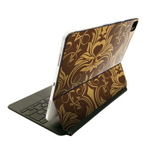 Magic Keyboard 12.9�C���` iPad Pro�i��4����A��5����A��6����j�Ή� apple �A�b�v�� �A�C�p�b�h�@�S�ʃX�L���V�[�� �t�� �O�ʁ@�w�� �ی�V�[�� �l�C 004321 �͗l�@�G���K���g�@�u���E��
