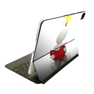 Magic Keyboard 12.9�C���` iPad Pro�i��4����A��5����A��6����j�Ή� apple �A�b�v�� �A�C�p�b�h�@�S�ʃX�L���V�[�� �t�� �O�ʁ@�w�� �ی�V�[�� �l�C 004560 �V���v���@�L�����N�^�[