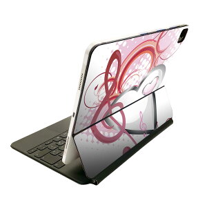 Magic Keyboard 12.9�C���` iPad Pro�i��4����A��5����A��6����j�Ή� apple �A�b�v�� �A�C�p�b�h�@�S�ʃX�L���V�[�� �t�� �O�ʁ@�w�� �ی�V�[�� �l�C 004694 �n�[�g�@���y�@�V���v��