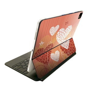 Magic Keyboard 12.9�C���` iPad Pro�i��4����A��5����A��6����j�Ή� apple �A�b�v�� �A�C�p�b�h �S�ʃX�L���V�[�� �t�� �O�� �w�� �ی�V�[�� �l�C �n�[�g�@�I�����W�@�� 004718