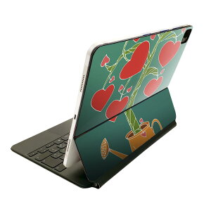 Magic Keyboard 12.9C` iPad Proi4A5A6jΉ apple Abv ACpbh SʃXLV[ t O w یV[ lC n[g@LOVE@ 004926