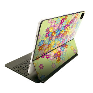 Magic Keyboard 12.9�C���` iPad Pro�i��4����A��5����A��6����j�Ή� apple �A�b�v�� �A�C�p�b�h �S�ʃX�L���V�[�� �t�� �O�� �w�� �ی�V�[�� �l�C �ԁ@�n�[�g�@�J���t�� 004957
