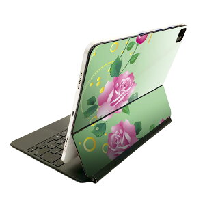Magic Keyboard 12.9�C���` iPad Pro�i��4����A��5����A��6����j�Ή� apple �A�b�v�� �A�C�p�b�h�@�S�ʃX�L���V�[�� �t�� �O�ʁ@�w�� �ی�V�[�� �l�C 005044 �ԁ@�s���N�@��