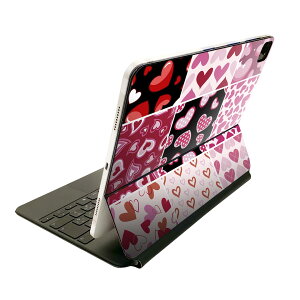 Magic Keyboard 12.9�C���` iPad Pro�i��4����A��5����A��6����j�Ή� apple �A�b�v�� �A�C�p�b�h �S�ʃX�L���V�[�� �t�� �O�� �w�� �ی�V�[�� �l�C �n�[�g�@�͗l�@�ԁ@�s���N 005240