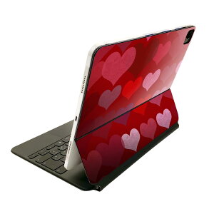 Magic Keyboard 12.9�C���` iPad Pro�i��4����A��5����A��6����j�Ή� apple �A�b�v�� �A�C�p�b�h�@�S�ʃX�L���V�[�� �t�� �O�ʁ@�w�� �ی�V�[�� �l�C 005406 �n�[�g�@�ԁ@�͗l