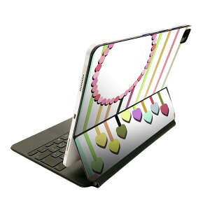 Magic Keyboard 12.9�C���` iPad Pro�i��4����A��5����A��6����j�Ή� apple �A�b�v�� �A�C�p�b�h�@�S�ʃX�L���V�[�� �t�� �O�ʁ@�w�� �ی�V�[�� �l�C 005445 �n�[�g�@�J���t��