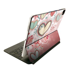 Magic Keyboard 12.9�C���` iPad Pro�i��4����A��5����A��6����j�Ή� apple �A�b�v�� �A�C�p�b�h�@�S�ʃX�L���V�[�� �t�� �O�ʁ@�w�� �ی�V�[�� �l�C 005647 �n�[�g�@���{���@�s���N