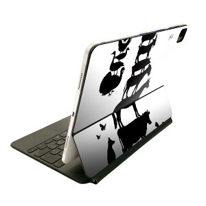 Magic Keyboard 12.9�C���` iPad Pro�i��4����A��5����A��6����j�Ή� apple �A�b�v�� �A�C�p�b�h �S�ʃX�L���V�[�� �t�� �O�� �w�� �ی�V�[�� �l�C �����@�e�@�u���[���� 005955