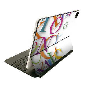 Magic Keyboard 12.9�C���` iPad Pro�i��4����A��5����A��6����j�Ή� apple �A�b�v�� �A�C�p�b�h�@�S�ʃX�L���V�[�� �t�� �O�ʁ@�w�� �ی�V�[�� �l�C 006154 �p��@�����@�J���t��