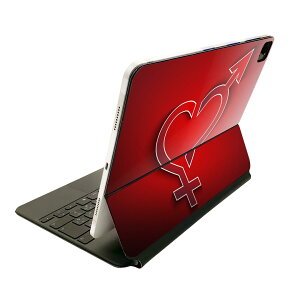 Magic Keyboard 12.9�C���` iPad Pro�i��4����A��5����A��6����j�Ή� apple �A�b�v�� �A�C�p�b�h�@�S�ʃX�L���V�[�� �t�� �O�ʁ@�w�� �ی�V�[�� �l�C 006365 �n�[�g�@����