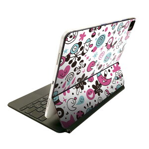 Magic Keyboard 12.9�C���` iPad Pro�i��4����A��5����A��6����j�Ή� apple �A�b�v�� �A�C�p�b�h�@�S�ʃX�L���V�[�� �t�� �O�ʁ@�w�� �ی�V�[�� �l�C 006461 �n�[�g�@�C���X�g�@�͗l