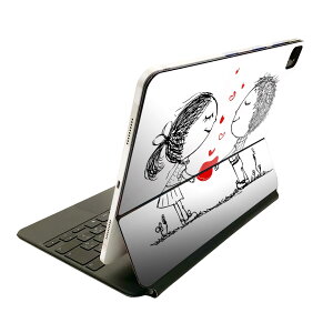 Magic Keyboard 12.9�C���` iPad Pro�i��4����A��5����A��6����j�Ή� apple �A�b�v�� �A�C�p�b�h �S�ʃX�L���V�[�� �t�� �O�� �w�� �ی�V�[�� �l�C �n�[�g�@�l���@�C���X�g 006635