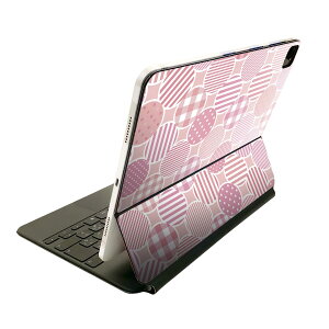 Magic Keyboard 12.9�C���` iPad Pro�i��4����A��5����A��6����j�Ή� apple �A�b�v�� �A�C�p�b�h�@�S�ʃX�L���V�[�� �t�� �O�ʁ@�w�� �ی�V�[�� �l�C 006818 �X�g���C�v�@�`�F�b�N�@�͗l