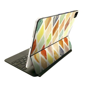 Magic Keyboard 12.9�C���` iPad Pro�i��4����A��5����A��6����j�Ή� apple �A�b�v�� �A�C�p�b�h �S�ʃX�L���V�[�� �t�� �O�� �w�� �ی�V�[�� �l�C �J���t���@�͗l�@�A�[�K�C�� 006866