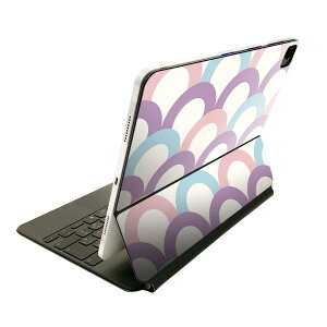 Magic Keyboard 12.9�C���` iPad Pro�i��4����A��5����A��6����j�Ή� apple �A�b�v�� �A�C�p�b�h�@�S�ʃX�L���V�[�� �t�� �O�ʁ@�w�� �ی�V�[�� �l�C 007017 �ؖ� �p�X�e���@�͗l