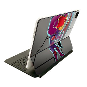 Magic Keyboard 用 スキンシール 11インチ iPad Pro用 第1-4世代 iPad Air 第4-5世代 対応 全面スキンシール フル 前面 背面 保護シール 人気 007113 イラスト キャラクター