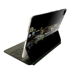 Magic Keyboard 12.9�C���` iPad Pro�i��4����A��5����A��6����j�Ή� apple �A�b�v�� �A�C�p�b�h �S�ʃX�L���V�[�� �t�� �O�� �w�� �ی�V�[�� �l�C ���@�u���b�N�@�͗l 007228