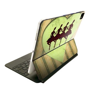 Magic Keyboard 12.9�C���` iPad Pro�i��4����A��5����A��6����j�Ή� apple �A�b�v�� �A�C�p�b�h�@�S�ʃX�L���V�[�� �t�� �O�ʁ@�w�� �ی�V�[�� �l�C 007319 �o���G�@�n�[�g�@�X�g���C�v�@����