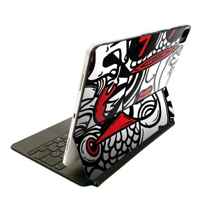 Magic Keyboard �p �X�L���V�[�� 11�C���` iPad Pro�p ��1-4���� iPad Air ��4-5���� �Ή� �S�ʃX�L���V�[�� �t�� �O�� �w�� �ی�V�[�� �l�C 007345 �ԁ@���b�h�@�͗l�@��